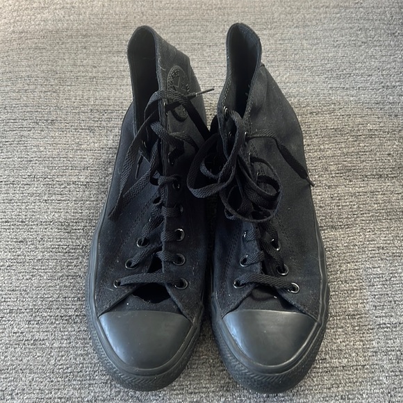 Black High Top Converse - Picture 1 of 5